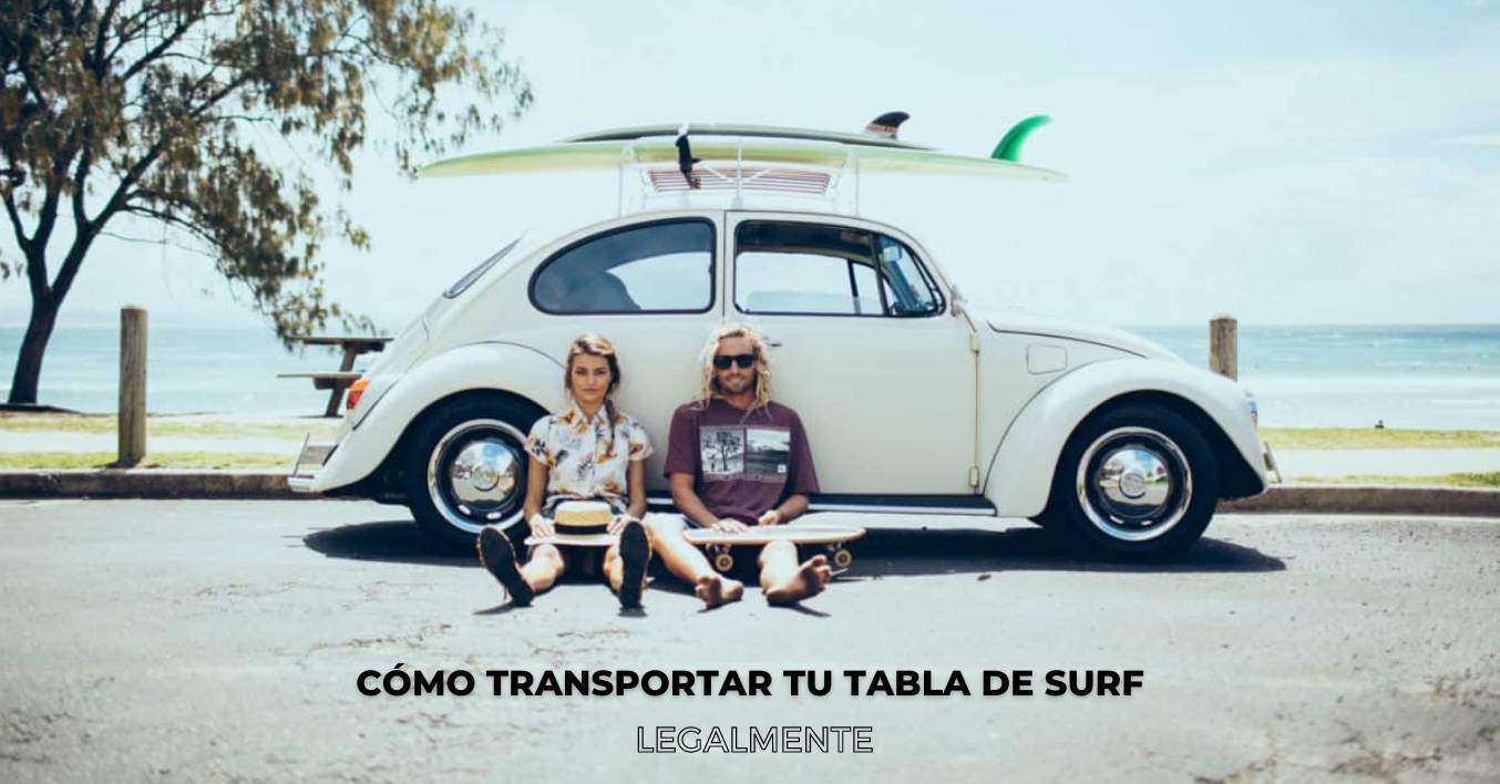 como llevar tabla de surf llevar en el coche baca soft rack facil legal multa trafico surf