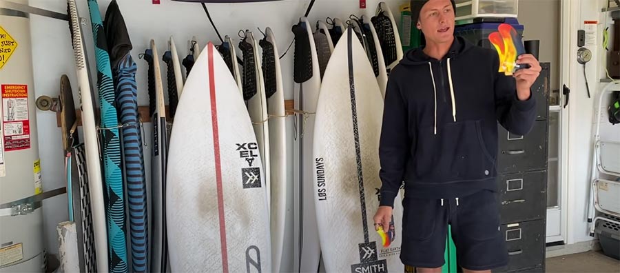 Opiniones del twin fin de kelly slater flat earth review video test firewire slater designs 