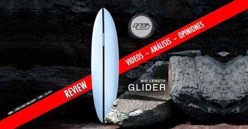 Hayden shapes HS mid length glider Craig anderson surf tabla de 7 pies evolutiva