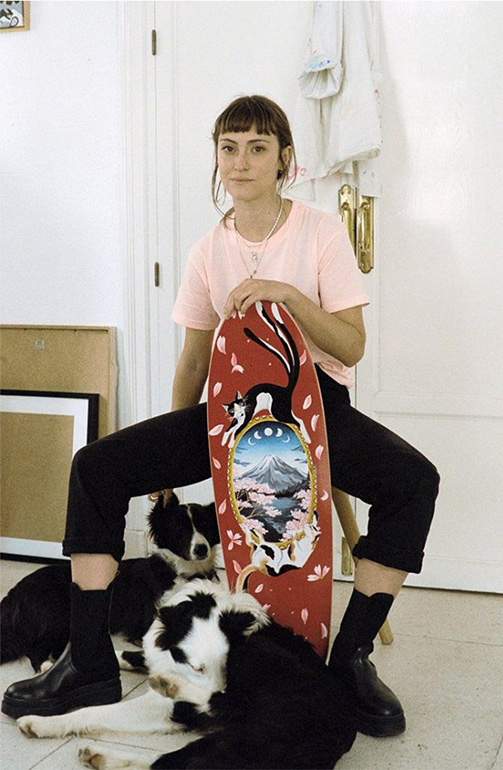 yow surfskate artist series mercedes bellido