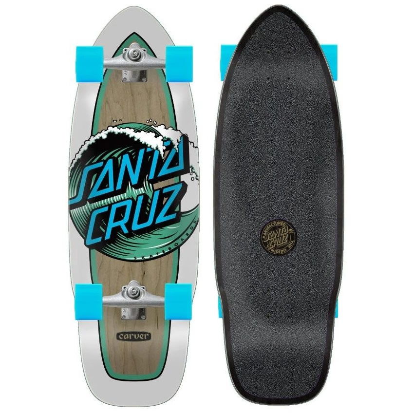 logo olas Santa cruz surfskate carver