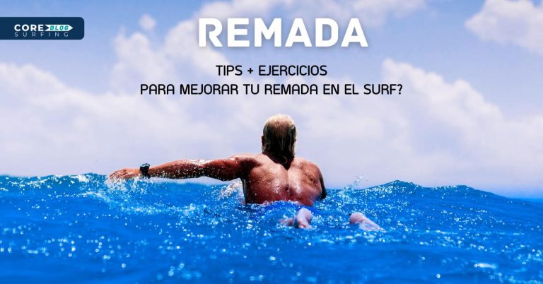 Ejercicios para mejorar la remada en el surf