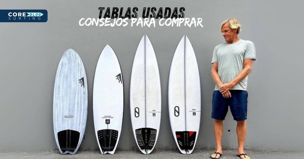 Consejos antes de comprar una tabla de surf usada