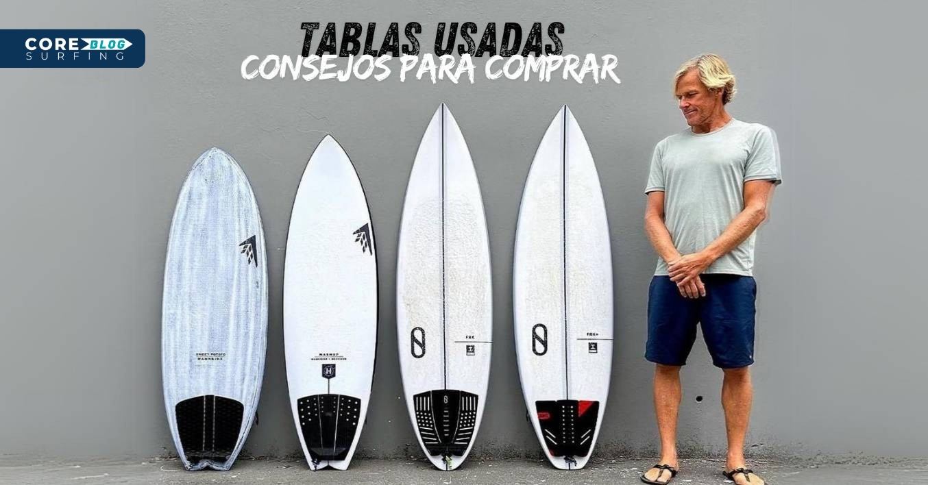 Consejos antes de comprar una tabla de surf usada