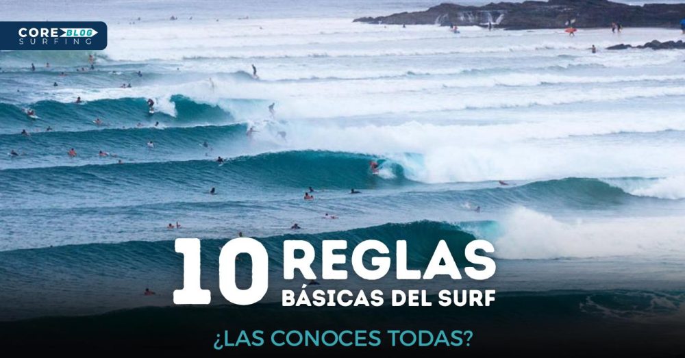 10 reglas del surf para que reine la cordialidad en el agua