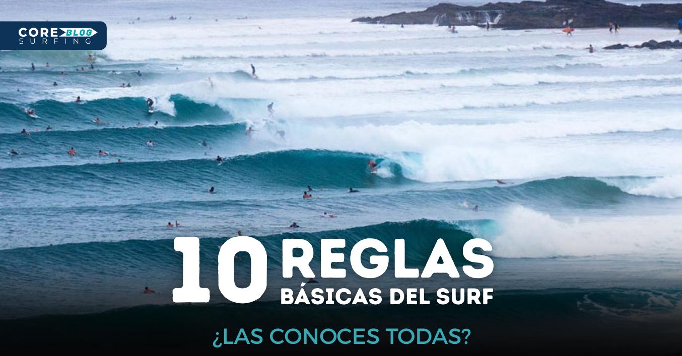10 reglas del surf para que reine la cordialidad en el agua