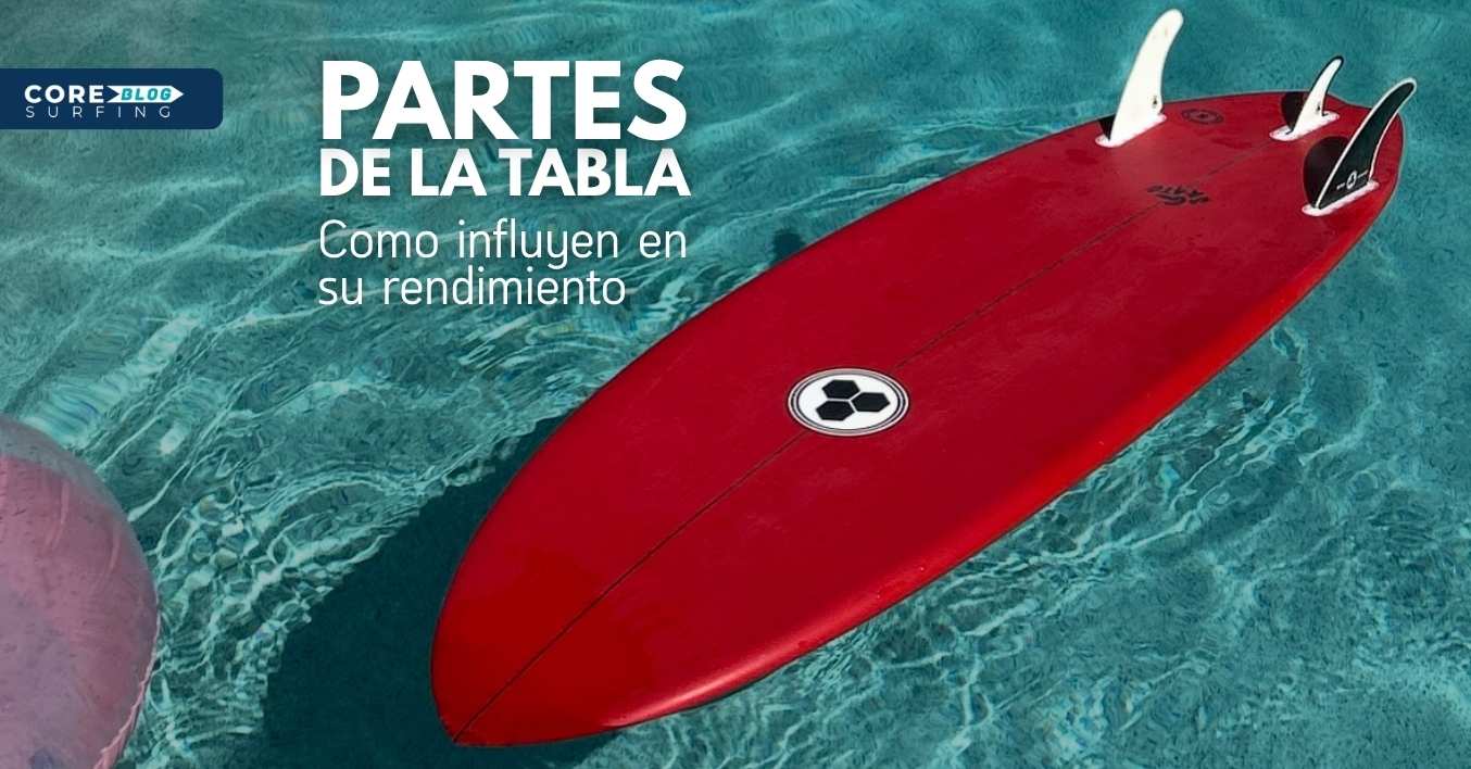 Partes de la Tabla de Surf: Cómo afectan a su Rendimiento