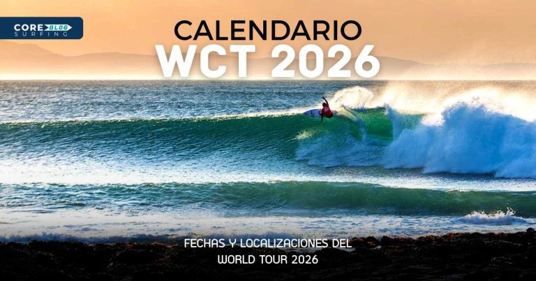 Eventos y fechas del campeonato mundial de surf 2024