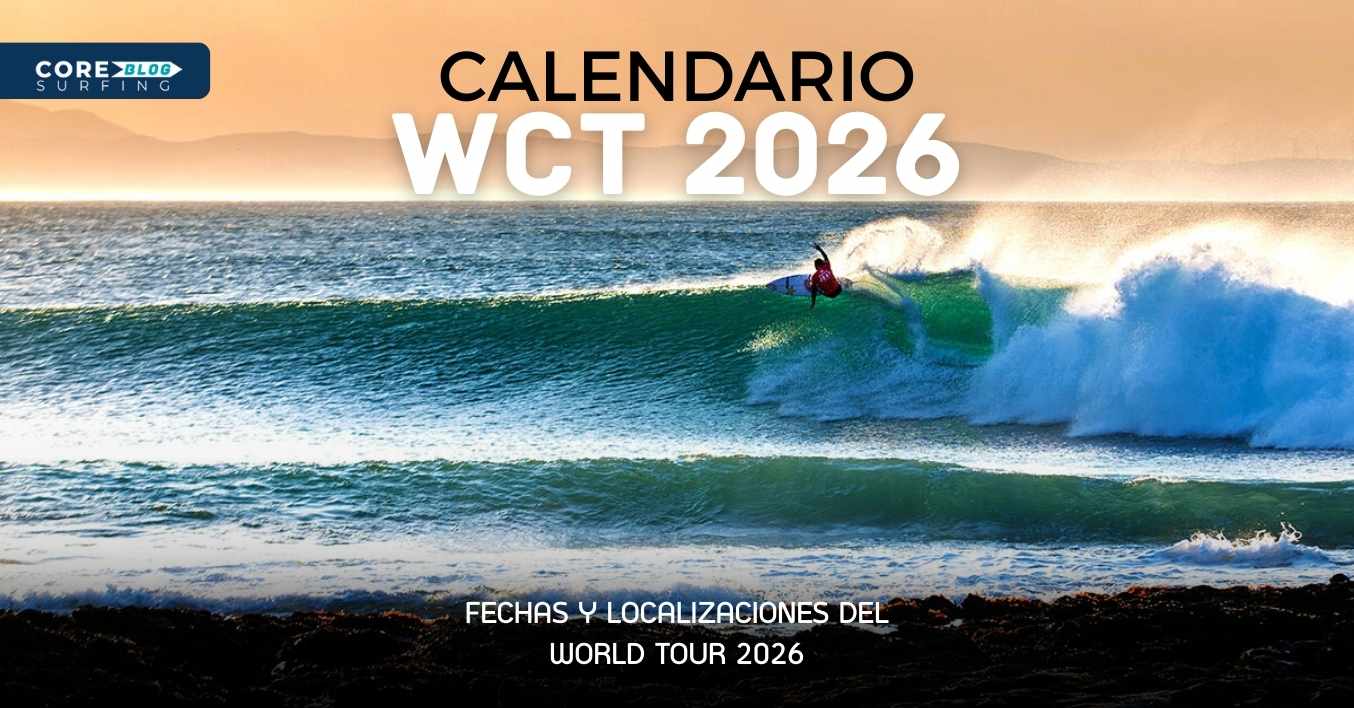 Eventos y fechas del campeonato mundial de surf 2024