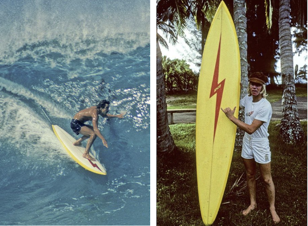 Gerry Lopez pipeline lightning Bolt