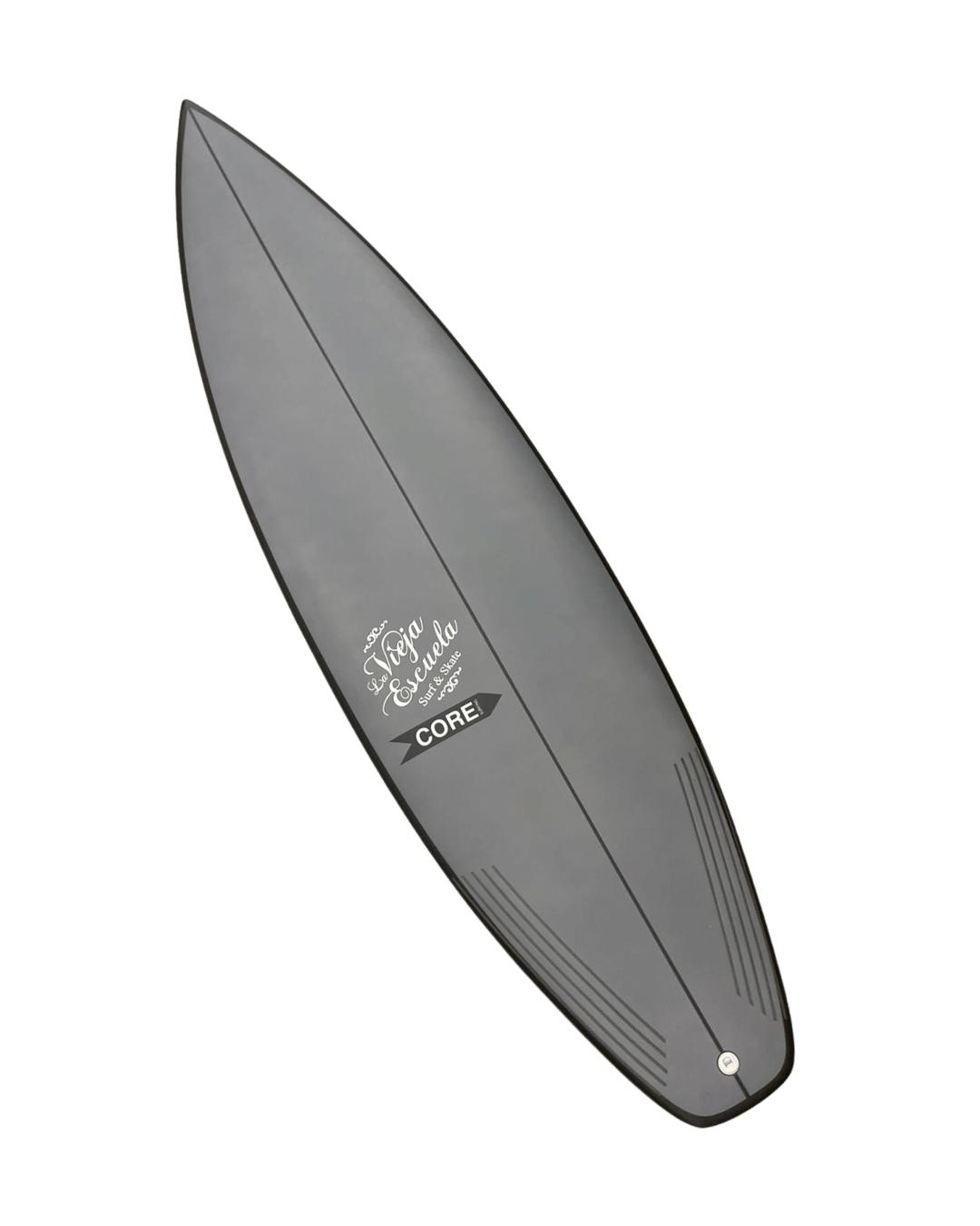 tabla de surf color gris