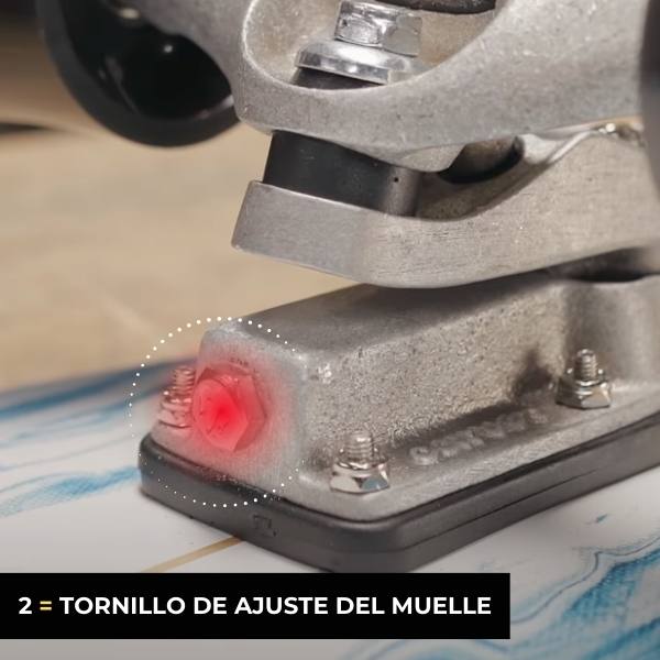 ajuste ejes carver c7 spring bolt