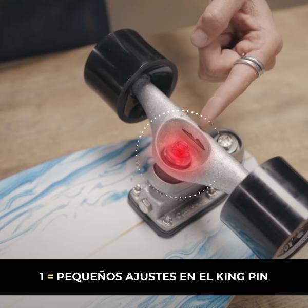 ajuste ejes carver c7 king pin