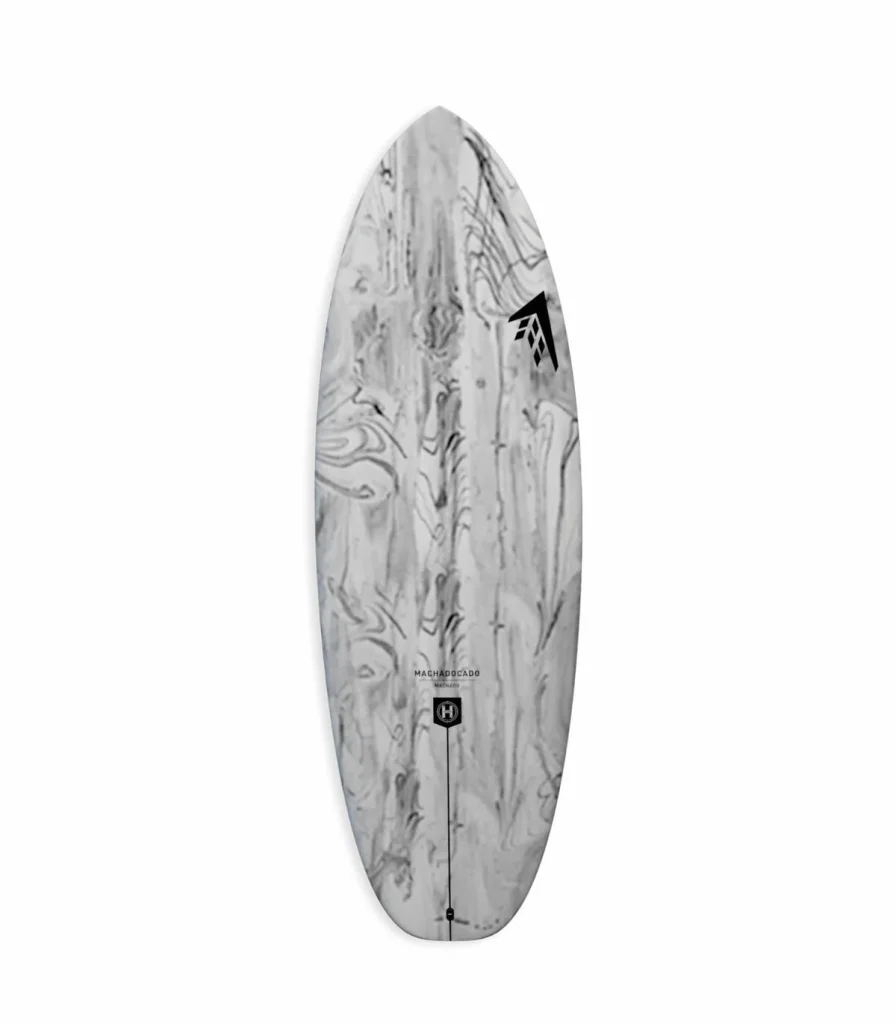 Tabla de surf de Rob machado Machadocado con resina tintada gris