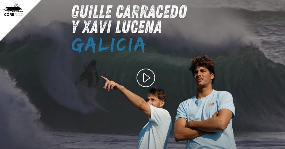 Guillermo carracedo surfea tubos en galicia con xavi lucena