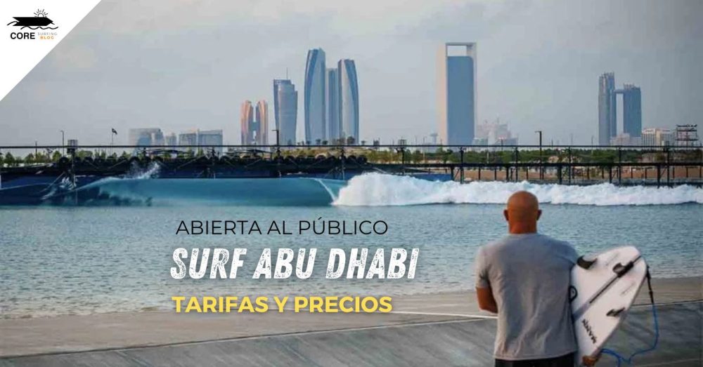 precio para hacer surf en la piscina de olas de kelly Slater en Abu Dhabi