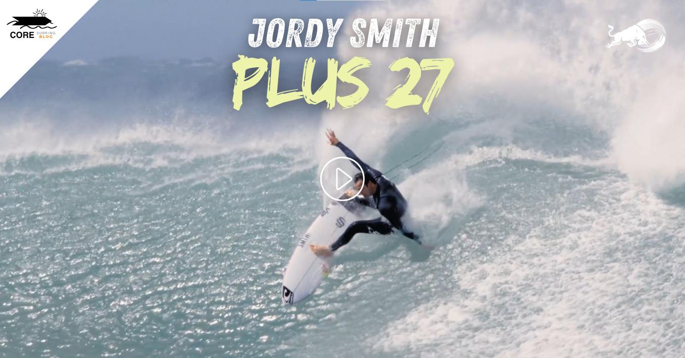 Peli de surf de Jordy Smith, plus 27, grabada en las mejores olas de Sudáfrica