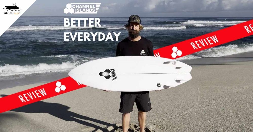 Review y opinión de la tabla de surf chanel islands better everyday