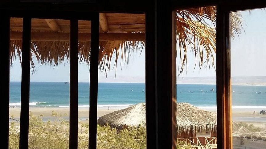 Vista de Lobitos desde el Bungalow