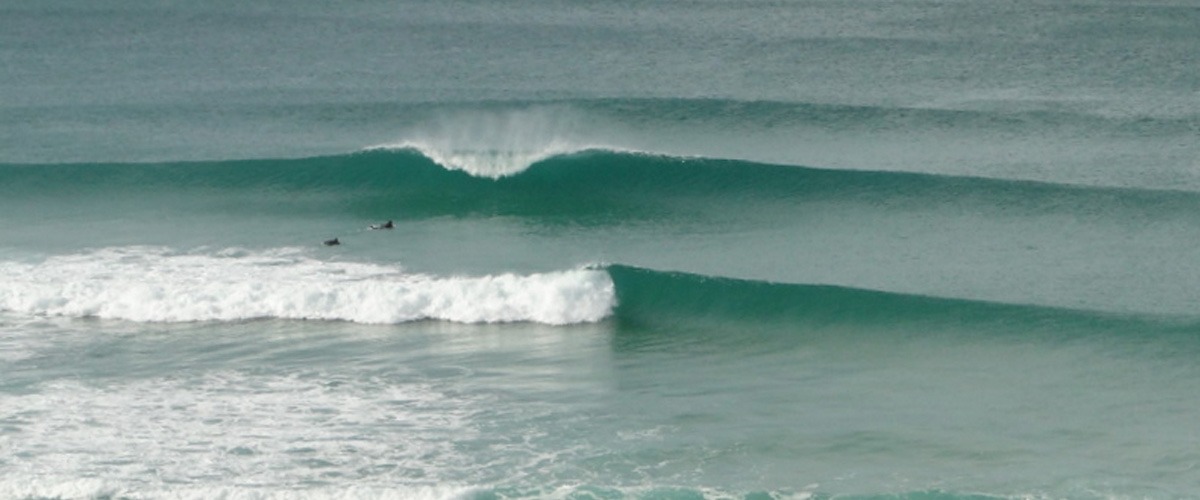 Surf spot de Praia dos Belgas en Peniche