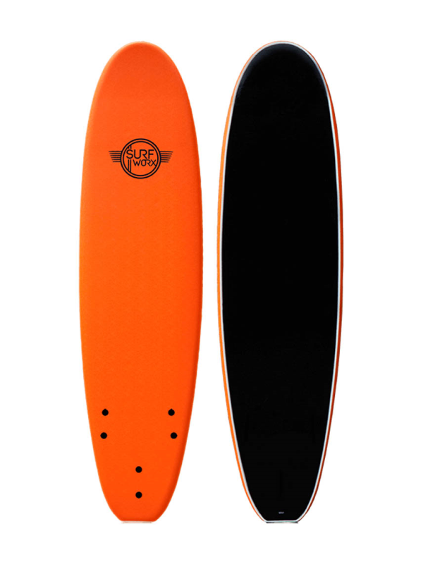 El softboard surfworx es la mejor tabla de surf para olas pequeñas al mejor precio