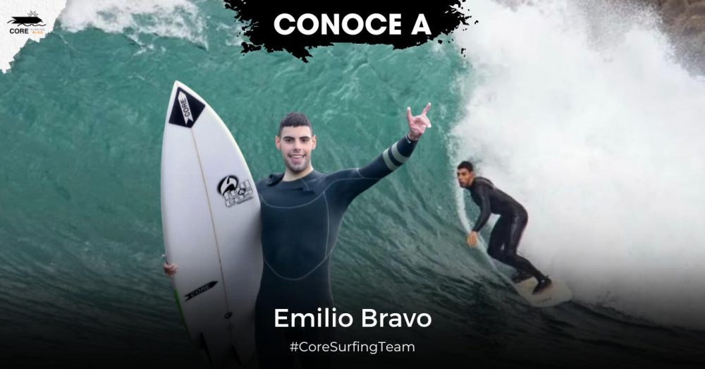 Entrevista al surfista gallego Emilio Bravo, de Noia, A Coruña