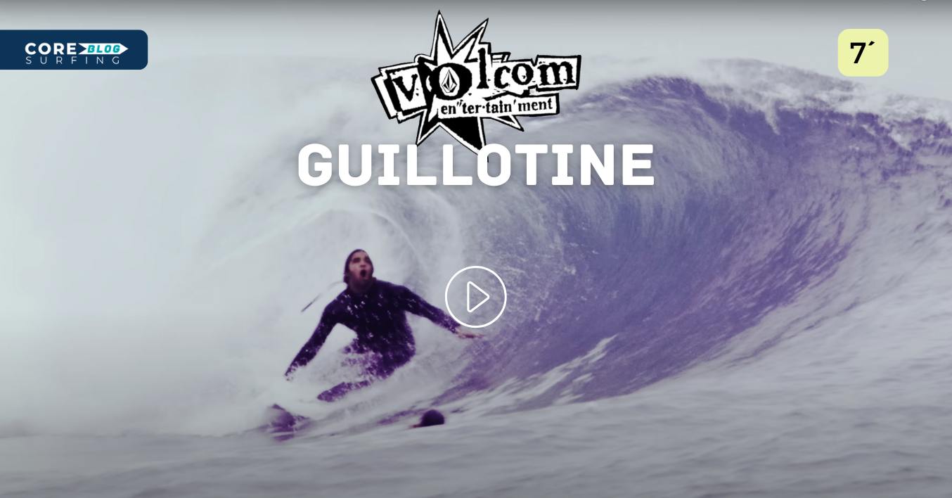 Video de surf Volcom Guillotine, grabado en Portugal