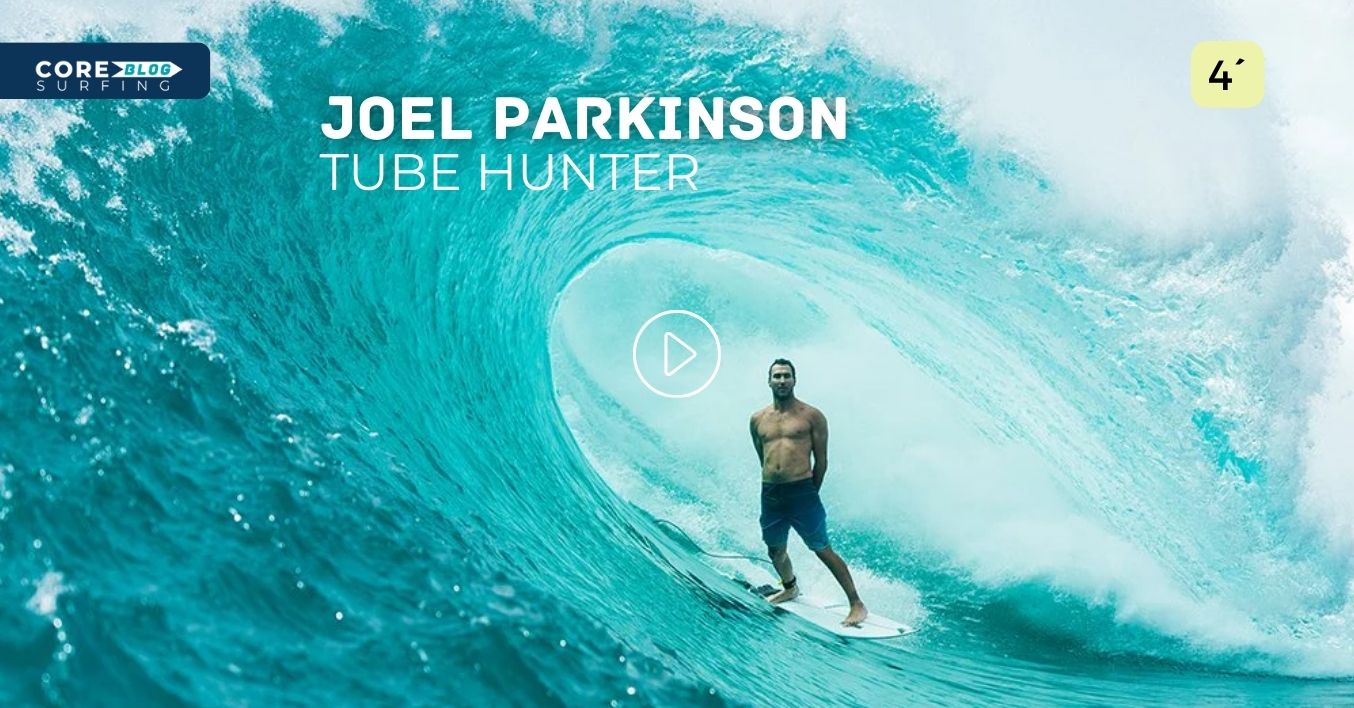 Joel Parkinson surf en Australia tube riding