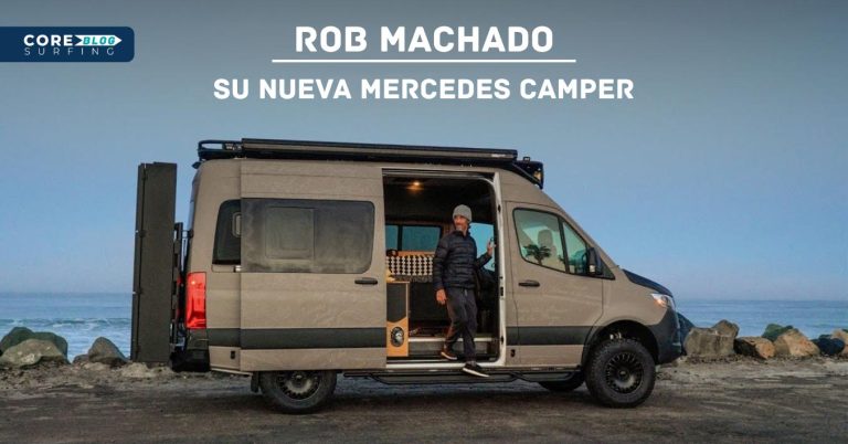 Nueva Mercedes Camper de Rob Machado, una furgoneta para surfistas