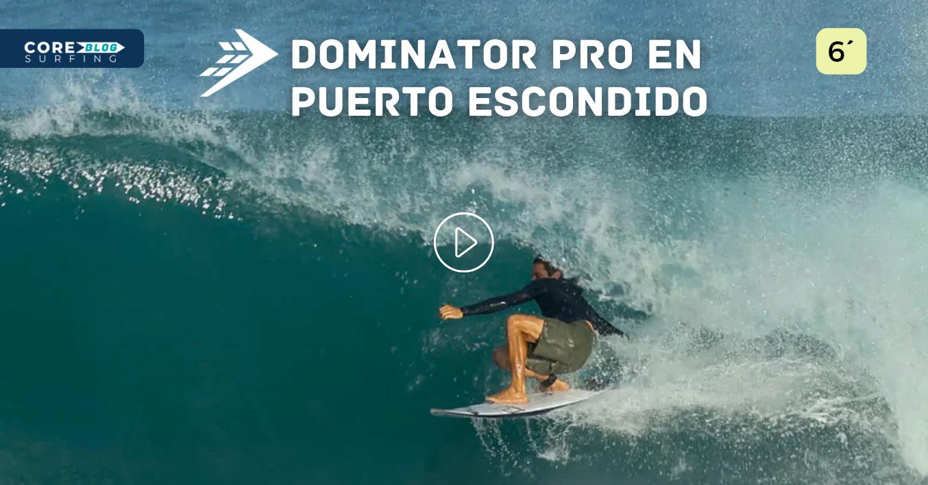 video de surf de la firewire dominator pro en puerto escondido con sebastian williams