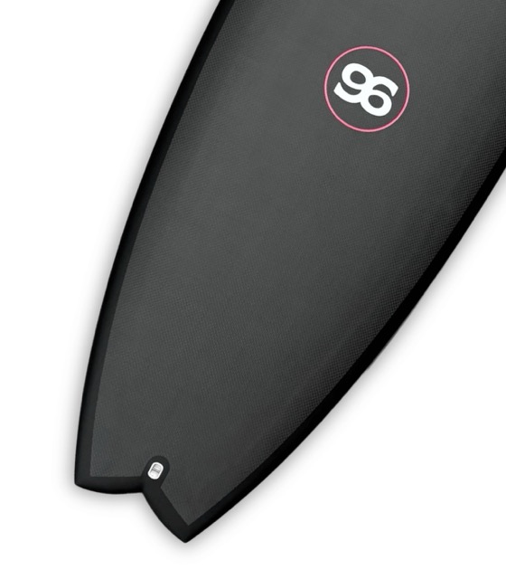 tabla de surf de carbono swallow tail 