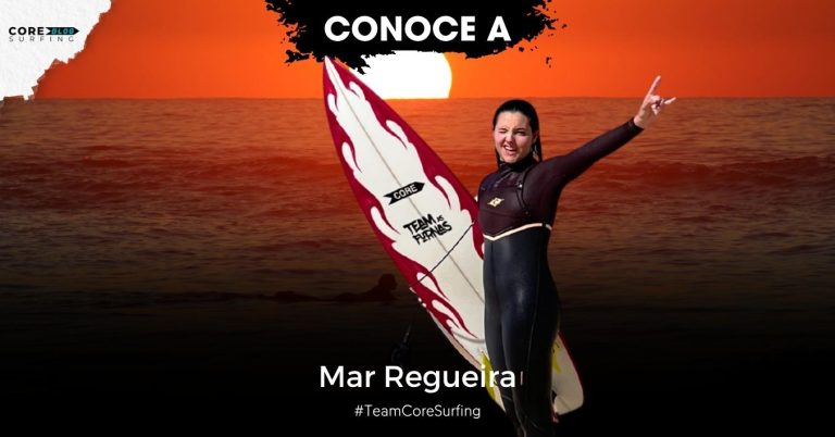 Entrevista a la surfista gallega Mar Regueira del equipo Core Surfing