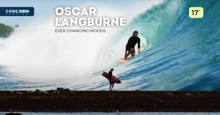 Video de surf de Oscar Langburne en Indonesia y Australia