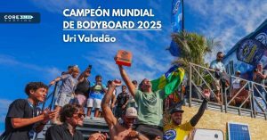 Uri Valadao es el nuevo campeón mundial de bodyboard 2025