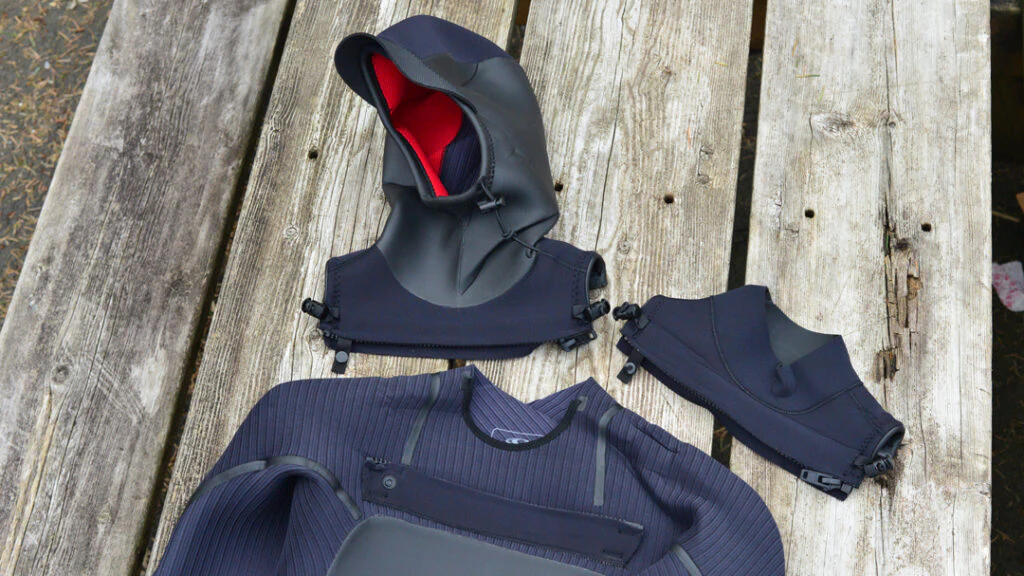 O'Neill Mutant Legend 5/4mm con sistema de capucha y cuello intercambiables

