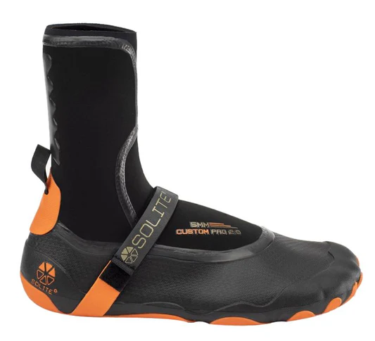 Solite Custom Pro 2.0 5mm escarpines split toe termo moldeables naranja
