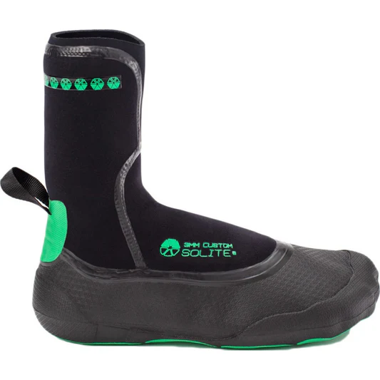 Solite Custom 2.0 3mm escarpines termo moldeables negro verde
