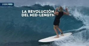 Historia y revolución de las tablas de surf mid length