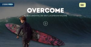 docuemtal de surf de Xavi Lucena surfeando olas gigantes en Nazaré
