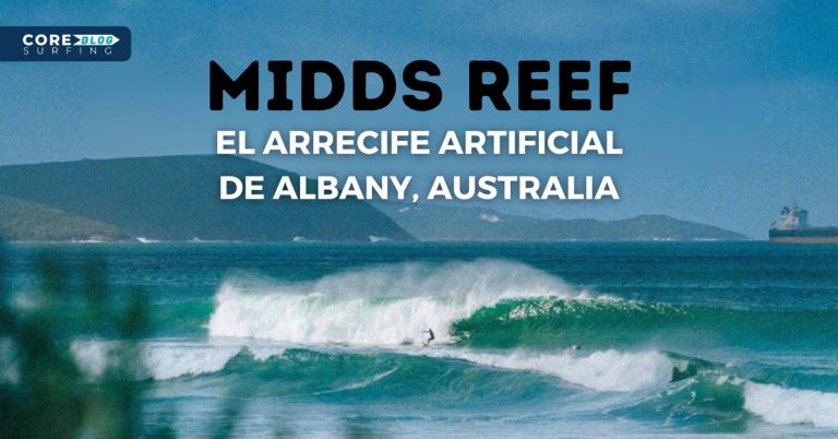 Midds Reef es una ola artificial creada en Albany, Australia