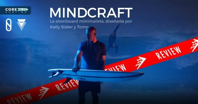 Review de la tabla de surf Firewire Mindccraft. Opinión y características.