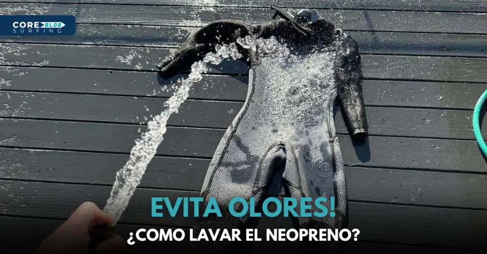 como eliminar el olor del traje de neopreno