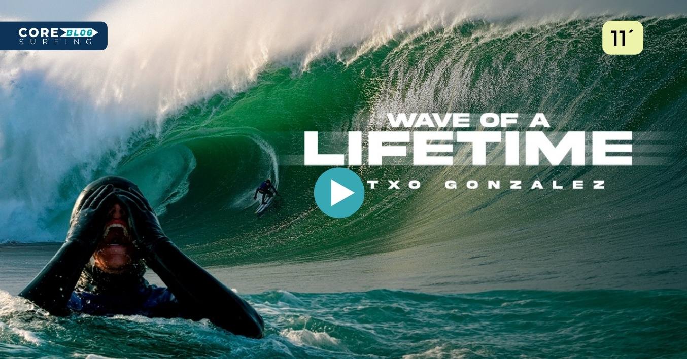 Naxto Gonzalez surfea la mejor ola de su vida en Mullaghmore Head, Irlanda, en este video de surf