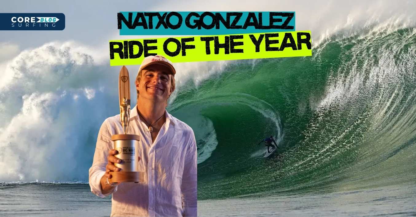 Naxto Gonzalez surfea la mejor ola de su vida en Mullaghmore Head, Irlanda, en este video de surf y gana el precmio Ride Of The Year.