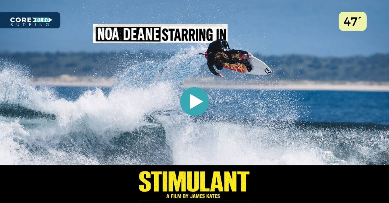 Video de surf de Noa Deane, Stimulant. Rodado en Australia, Irlanda y Hawai