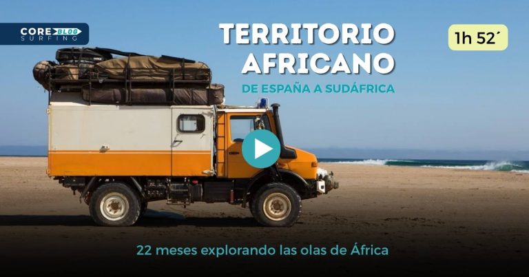viaje de surf desde España hasta africa en furgon camper