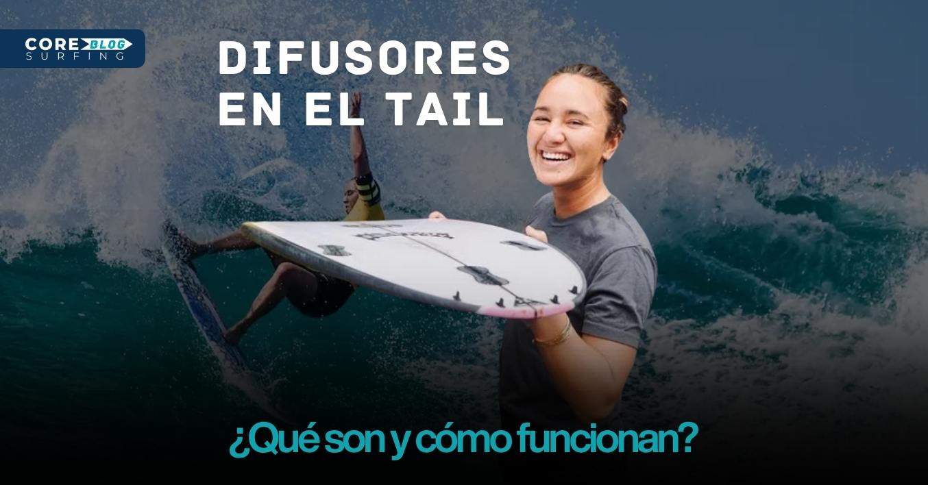 Difusores que se colocan en el tail de la tabla de surf, que son y cual es su función