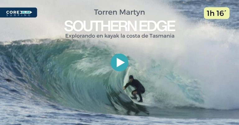 Pelicula de surf de Torren Martyn en Tasmania