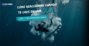 consejos cuando te caes en una ola wipe out