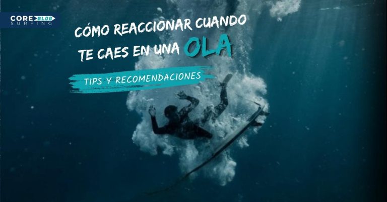 consejos cuando te caes en una ola wipe out